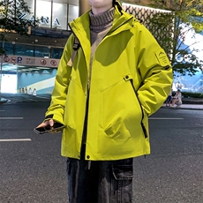 三合一情侣冲锋衣男石墨烯内里户外三防摇粒绒冲锋夹克-P128，男装夹克，电商B306