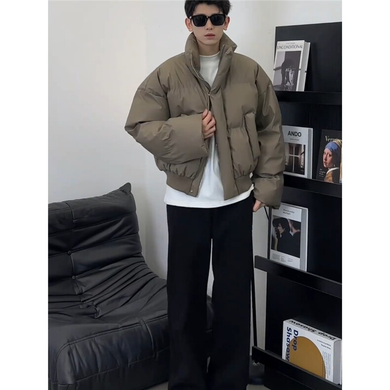 【网图现货】主推三防棉衣男宽松百搭加厚保暖棉服MY89/P100,男装棉衣,星座205-3