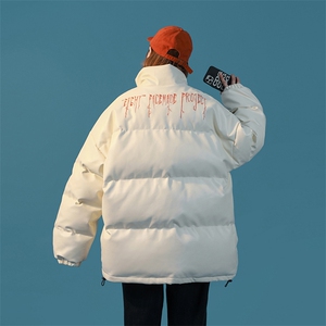 MY213-P135 刺绣皮衣棉服中性棉衣外套控158图片