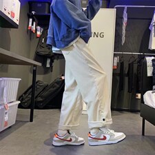 港风男士休闲裤子秋冬季灯芯绒运动裤D9P32，男装休闲裤，星座1116-2