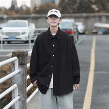 春秋季ins潮牌工装外套男宽松港风牛仔夹克休闲上衣W3700-P68，男装夹克，星座512-2