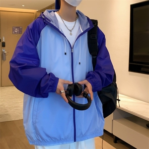2024新款男女士情侣款防紫外线风衣外套皮肤衣防晒服A409-1图片