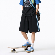 抖音品质夏季新款美式运动宽松休闲短裤B315-K25739-特p30控58，男装休闲裤，电商B315