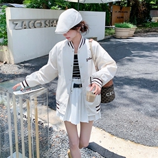 2023年秋季新款棒球服夹克外套B190-82389-P135-K188，女装短外套，一九零