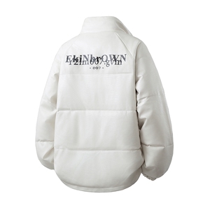鳄鱼纹印花设计大码M-5XL手塞棉夹克PU皮棉服外套男8507P120控158图片