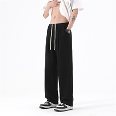 703-K339-P48高品质包边基础款休闲宽松直筒西装裤，男装西服套装，星座703