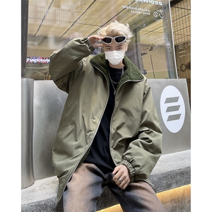 冬季新款男士男装韩版羊羔绒棉服外套夹克M0921-P80图片