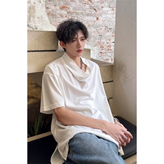 纯色潮男简洁个性潮搭T恤A071-T27-P30，男装T恤，电商A071