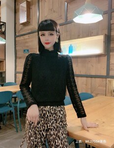 2021年冬季加厚修身显瘦气质蕾丝打底衫
大量供应图片