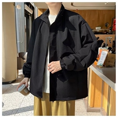 F620P58冲锋衣外套男春秋季美式潮牌青少年男生休闲宽松工装夹克，男装夹克，星座512-6