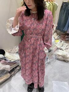 韩版 碎花连衣裙 宽松大版图片