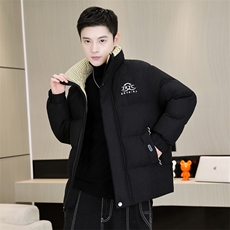 冬季加厚棉衣男休闲时尚青年立领棉衣百搭棉服外套M1802-P88，男装棉衣，星座310B-3