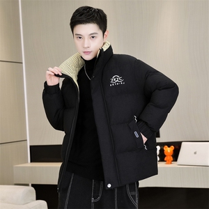 冬季加厚棉衣男休闲时尚青年立领棉衣百搭棉服外套M1802-P88图片