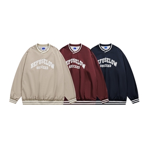 22SS 日系Cityboy城市机能宽松V领套头速干卫衣615-WY030-P85图片