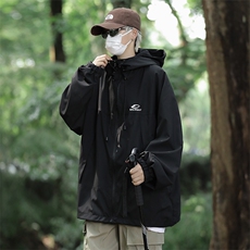 A760-P60美式vintage户外登山冲锋衣男款秋季潮牌连帽休闲夹克，男装夹克，星座512-6