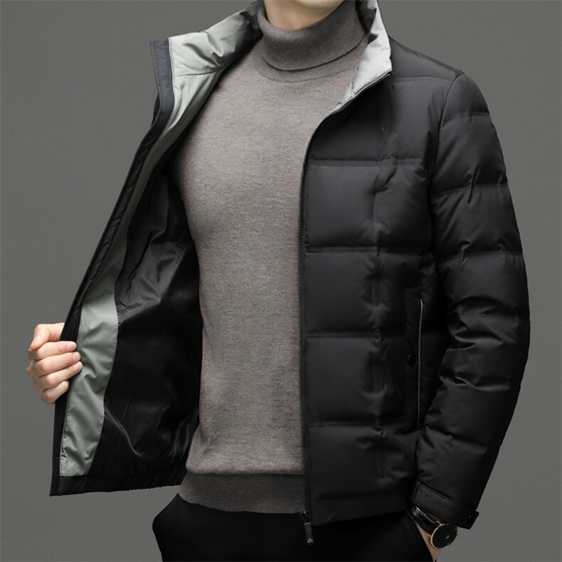 CSYR98202钱塘2020-2冬季厚款时尚休闲百搭中年男士羽绒服P180图片