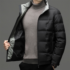 CSYR98202钱塘2020-2冬季厚款时尚休闲百搭中年男士羽绒服P180图片