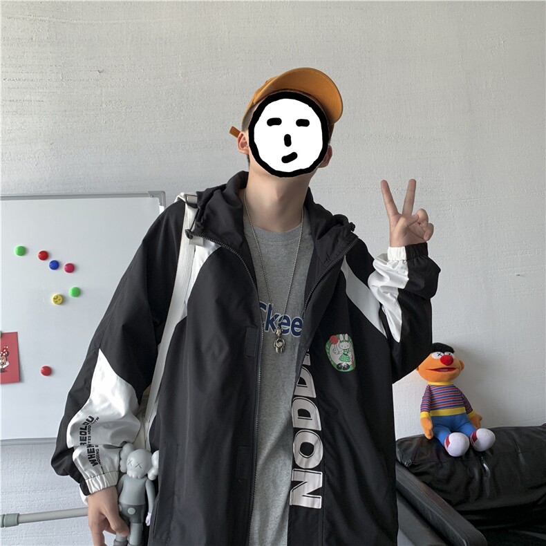 714-1-S622男港风春秋新款休闲情侣男夹克款精品2,男装夹克,星座1404-3