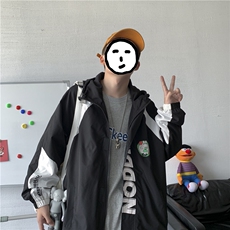 714-1-S622男港风春秋新款休闲情侣男夹克款精品2，男装夹克，星座1404-3