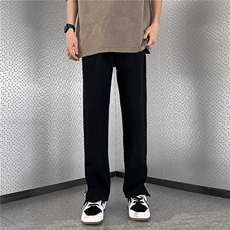 破洞直筒牛仔裤A061-JM1459-P60控88-85棉8.5聚酯纤维6.5粘纤，男装牛仔裤，电商A061-1
