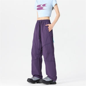 春夏美冲锋裤男户外机能风登山运动裤高街设计感休闲裤AK0251-P53