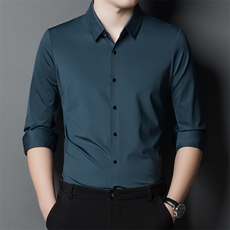 FR9927高品锦氨男士无痕衬衫商务精品主推大货长期款稳定，男装衬衫，钱塘207-3