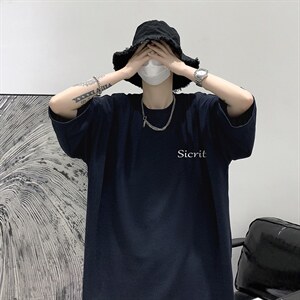 Q11098-P30 春夏季七分袖t恤男大码五分袖男短袖中袖   大皂风图片