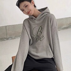 刺绣连帽卫衣秋冬宽松美式加厚连帽休闲外套男女同款HCX294p42，女装短外套，星座1112-1