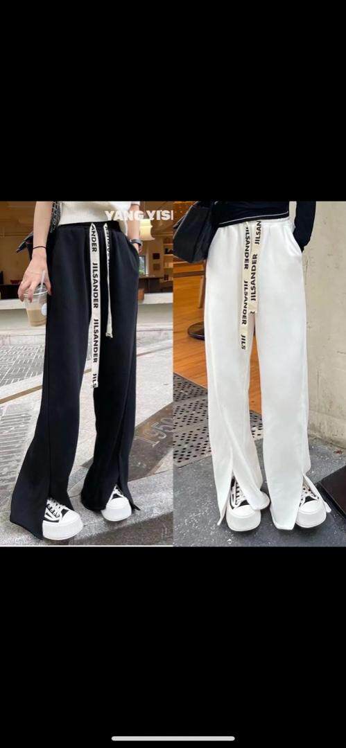黑白藏青阔腿裤好卖哦，其它，欧妮卡蒂蔓