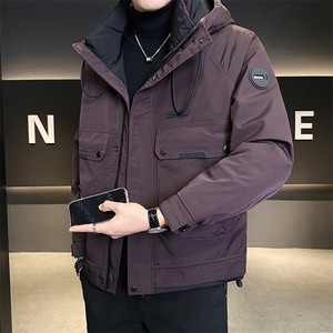 50白鸭绒男装羽绒服冲锋衣工装外套C317-Y2562-P225298图片