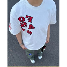 全刺绣夏季新款T恤短袖学生潮情侣上衣BT016-特P28，男装T恤，星座412-3