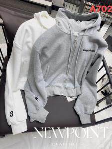 2021新款字母开衫卫衣，女装卫衣/绒衫，优彩