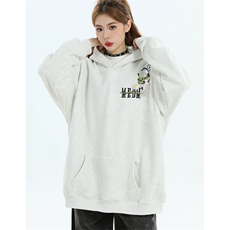 潮牌拉链开衫运动休闲美式花卉刺绣重磅开衫卫衣WM7170，男装卫衣，星座1116A（原606A-3）