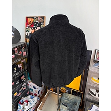美式复古小众设计感铜氨触感树纹肌理310A-4-M6025-P101，男装夹克，星座310A-4