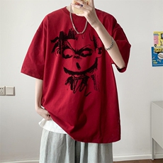 酒红色