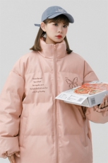 中性风新款冬季时尚百搭立领PU皮棉服外套MY6459P115控158，男装棉衣，电商A268
