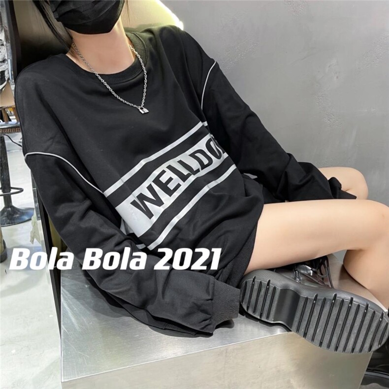 大版夜光卫衣，女装卫衣/绒衫，菠拉菠拉