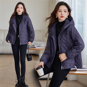现货纯色短款棉衣棉服女，女装棉衣/棉服，韩派