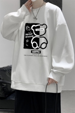 华夫格卫衣圆领卫衣男大码长袖t恤男外套HW76352-P30，男装卫衣，电商A040