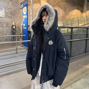 毛领派克服棉衣 冬季情侣保暖棉服外套 XZ514-2-MY006-P118图片