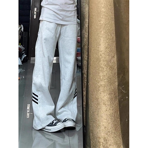 现货 重磅华棉380克宽松百搭卫裤WNK008-P50图片