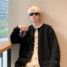 网图84893-P75假两件套毛衣外套开衫秋季新款针织衫毛衣，男装针织衫/毛衣，电商D310B