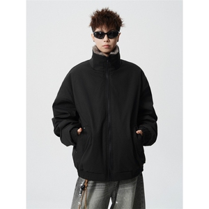 706-LK3872-P108  现货 冬季美式双面穿座山雕棉服 潮牌痞帅外套图片