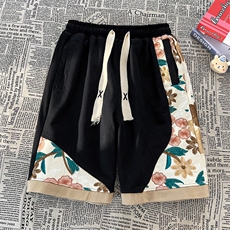 潮刺绣中式五分休闲短裤k40-p50-控78，男装牛仔裤，星座816-2（原B366-1）