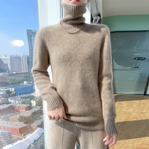 时尚高领羊毛衫 修身显瘦 百搭气质款图片