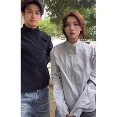 春夏款高品质冰感速干防晒服休闲户外运动外套透气弹力机能风夹克，男装防晒衣，电商A443