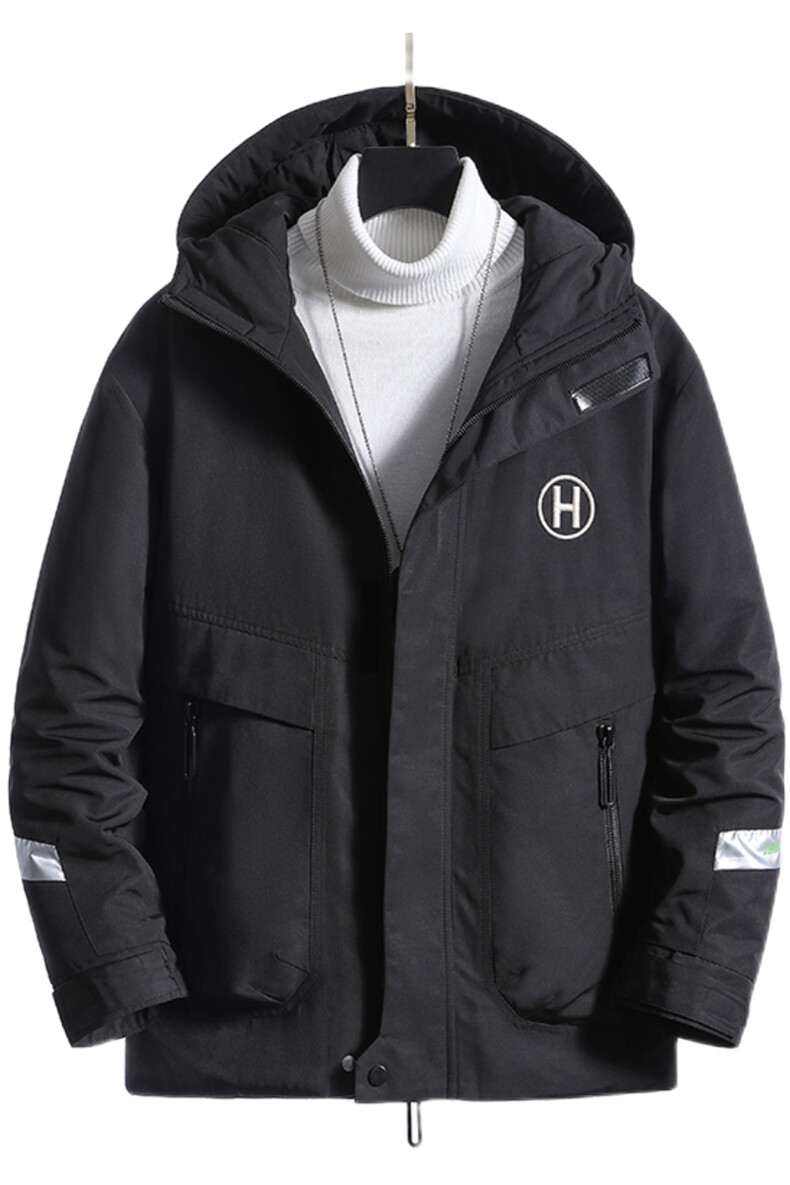 男士休闲连帽加厚保暖棉衣外套棉服棉袄冬季防寒开衫男装M988,男装棉衣,电商B226-2（原B217-2）