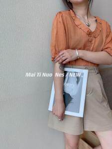 麻料小衫，女装，麦缇诺