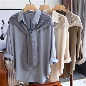 百搭衬衫，女装衬衫，图澜朵