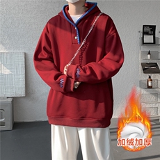 枣红色加绒款